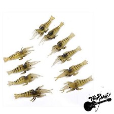 tomtask Shrimp Worm Soft Lure Fishing Lure Fishing Bait Soft Worm Small Shrimp