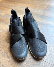Sorel Kinetic Sneak Black Women's Sneaker Shoes Slip On Size 11 NL3374-010