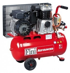COMPRESSORE ARIA a cinghia  Fini ADVANCED MK 102-25-2M 25 litri LT A CINGHIA