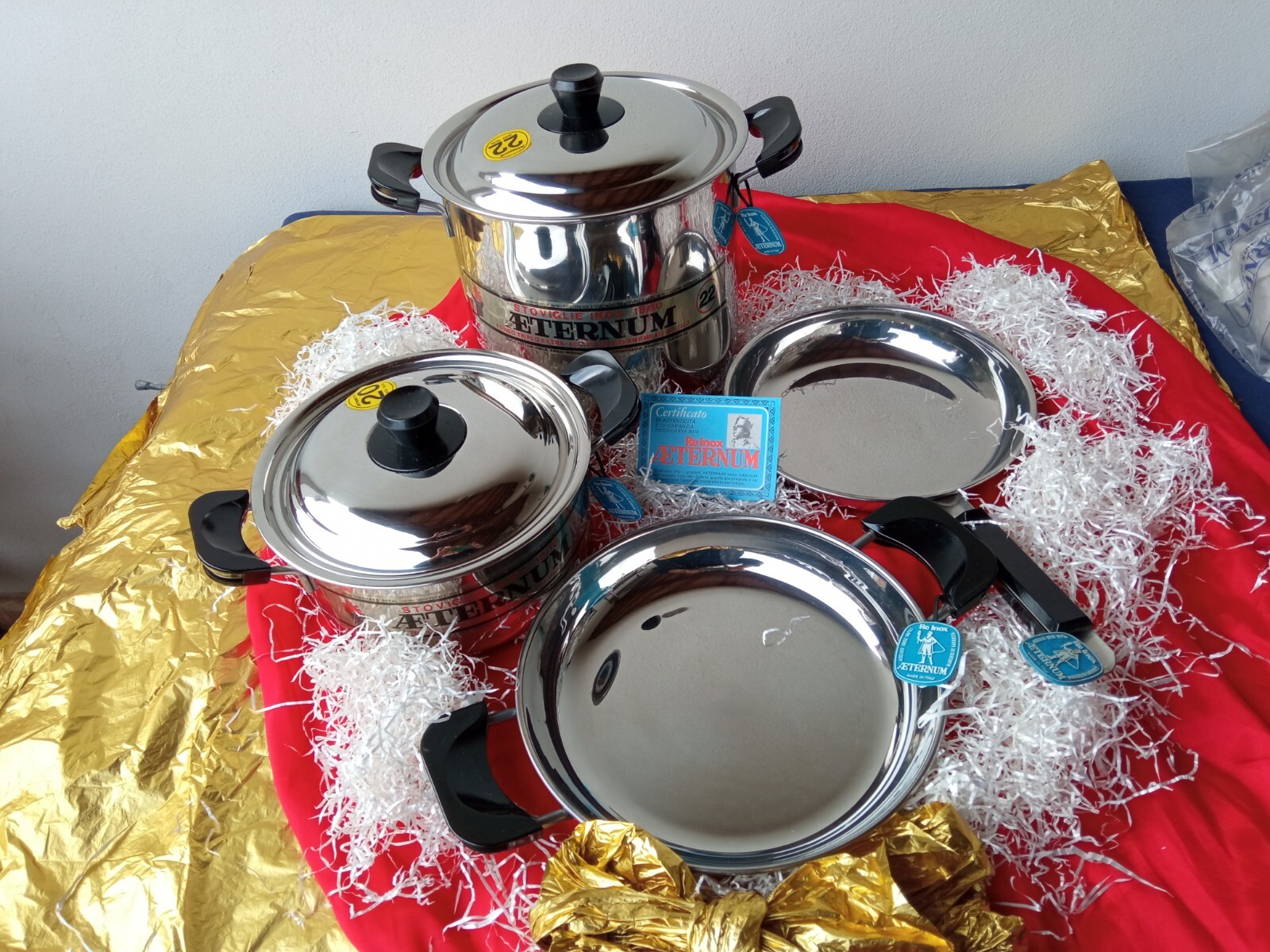 Set Pentole Aeternum Vintage Acciaio Inox 18/10 - Qualità Professionale