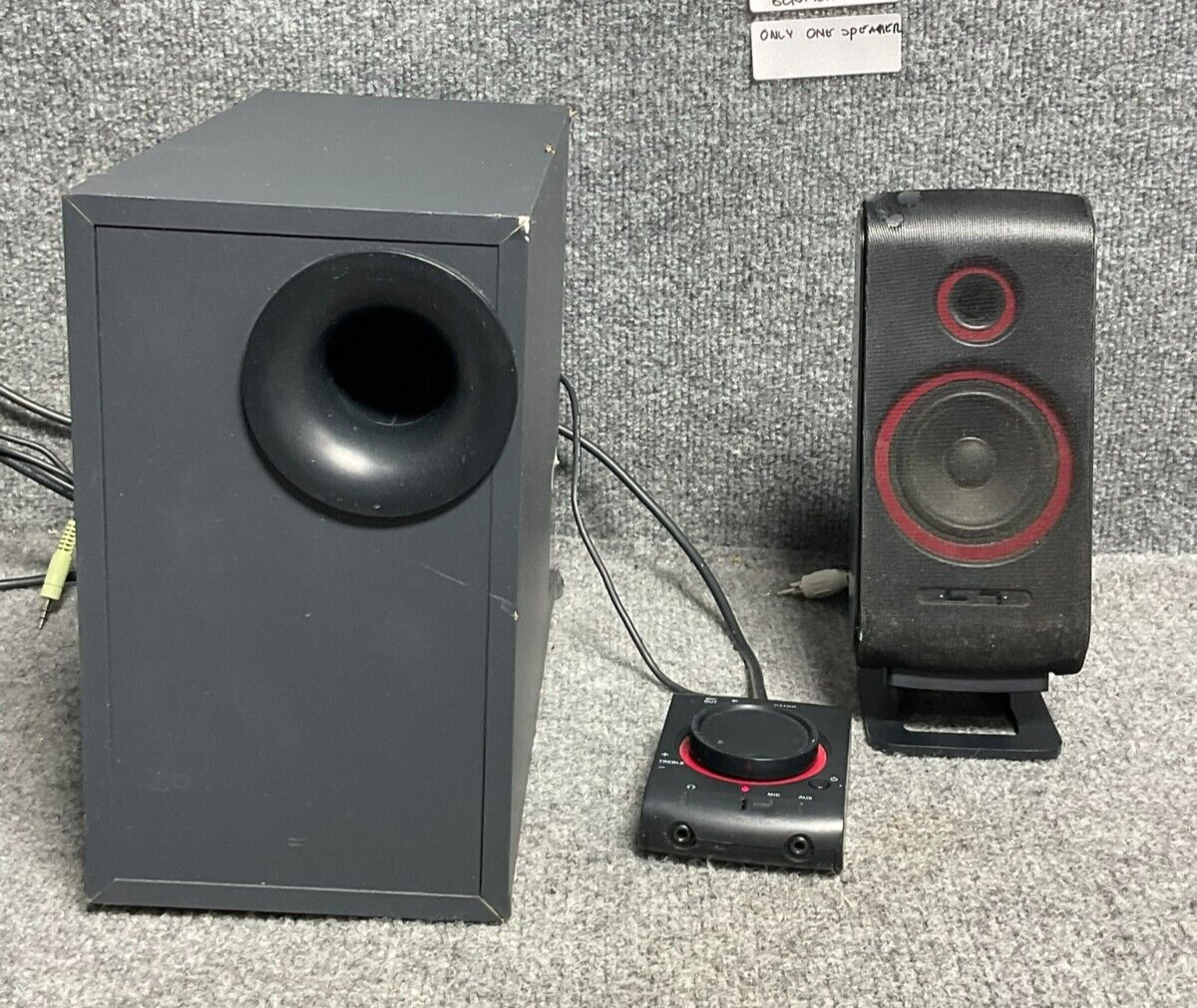 Altec Lansing Subwoofer VS2421 With 1 Stereo Computer Altec Lansing Subwoofer VS2421 With 1 Stereo Computer