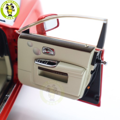 1/18 Rolls-Royce Ghost Kyosho 08802RS Red/Silver Diecast Model Car - Picture 15 of 22