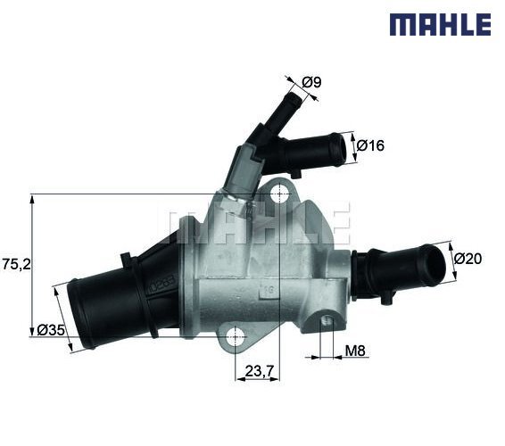 Thermostat, KüHlmittel Behr Mahle TI14888 FüR Alfa Romeo-image