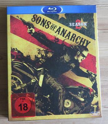 Blue-ray Disc * Sons of Anarchy * Season 2 * FSK 18 * Staffel 2