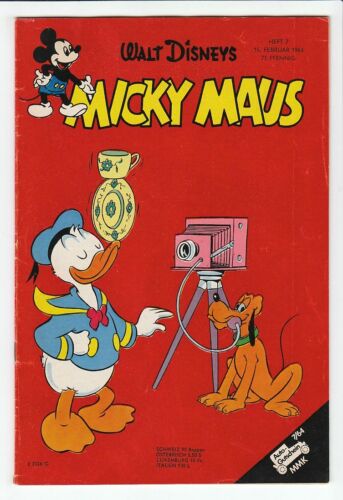 Micky Maus 1964 Nr. 7 Original Ehapa Verlag im schönen Zustand !!! - Bild 1 von 4