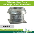 Güllekupplung / Schlauchkupplung - Perrot System Kugel mit Flansch