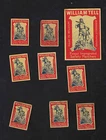 Antique Belgium BN7755 William Tell 5 Match Tag