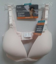 NWT Warner's Flex Revolution Underwire Contour Bra RD3761A 36DD Pale Pink