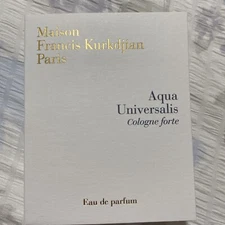 MAISON FRANCIS KURKDJIAN AQUA UNIVERSALIS COLOGNE FORTE EDP 0.06 Oz / 2ml SAMPLE
