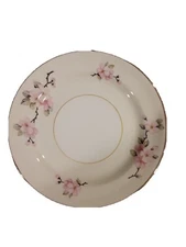 Homer Laughlin Eggshell Nautilus Apple Blossom 6 1/8" bread butter dessert plate
