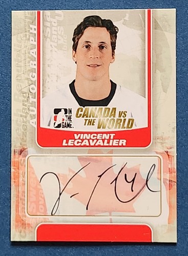 Carte Vincent Lecavalier 2011 SSP 4/5 Patch Porté, Hockey Sur Glace