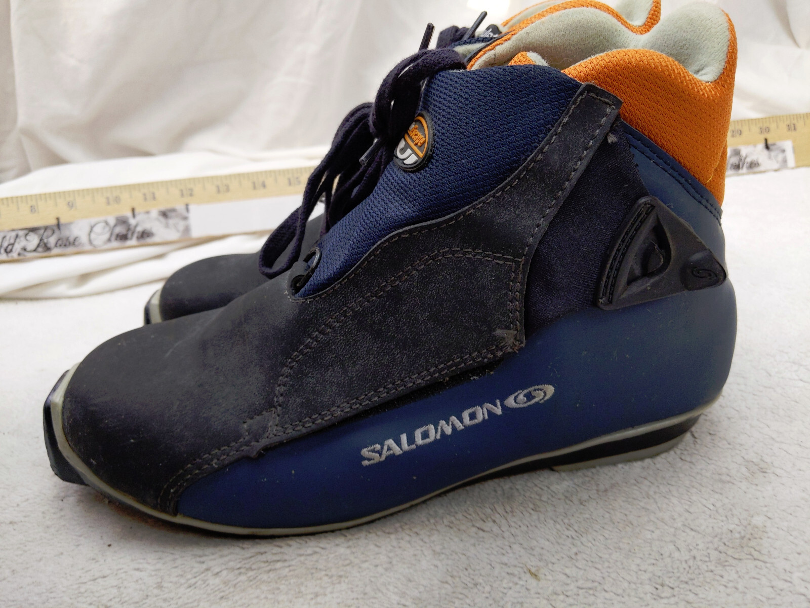 Scarpone da sci Salomon New Escape SNS Profil XC uomo 7 5 41 nero blu suola sottile