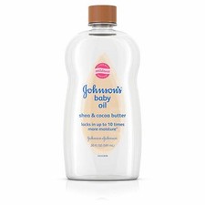 Johnsons Baby Oil, Mineral Oil Enriched With Shea Cocoa Butter 20 fl. oz