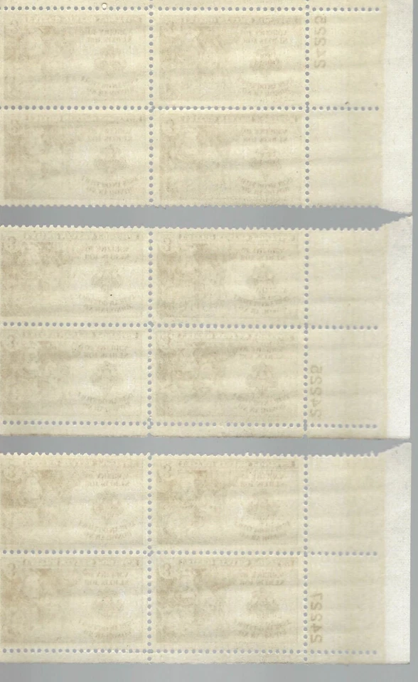 Plate Block of 4 stamps - Scott 995 - 3 cent - Boy Scouts of America 1950 - Image 2 of 4