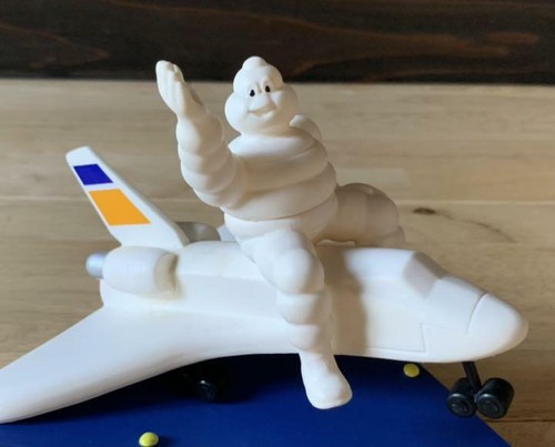 Michelin Man Bibendum Vintage Figure Space Shuttle Japan Ebay