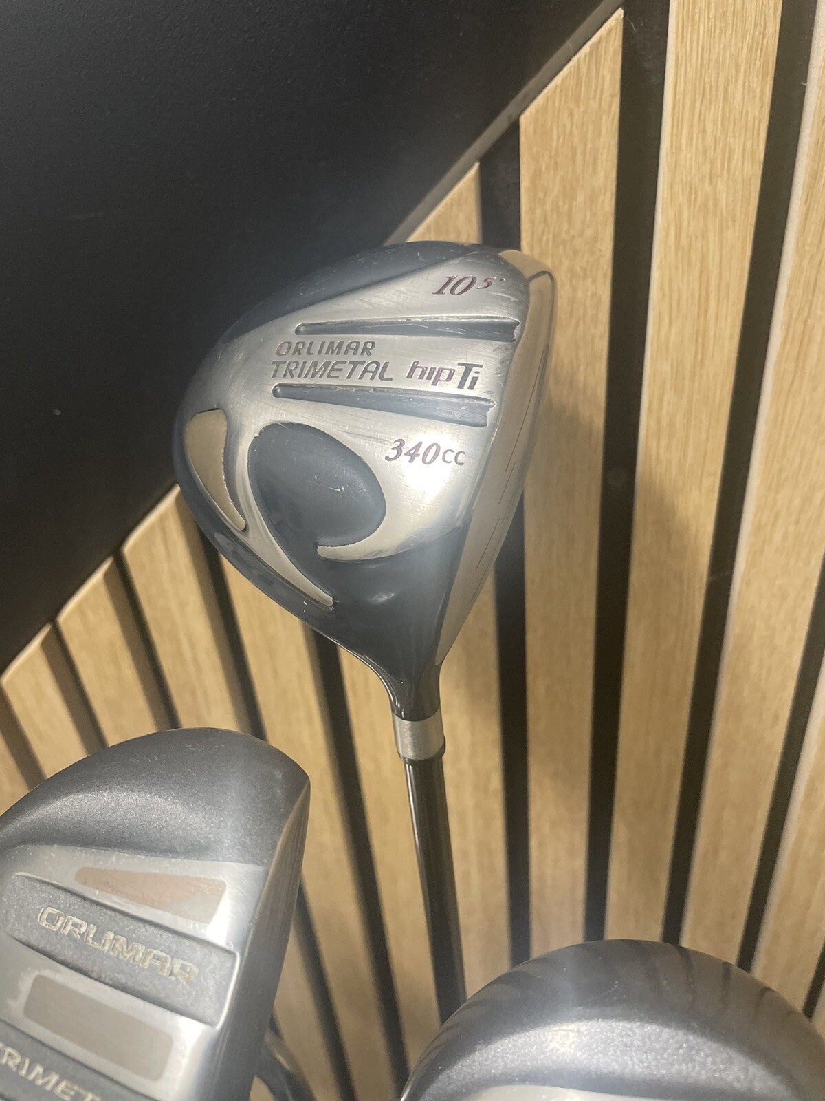 Full set of Orlimar & Regal Graphite Golf Clubs & Masters Cart Bag