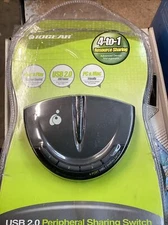 IOGEAR 2-PORT USB 2.0 SHARING SWITCH MODEL GUB401. N5-3