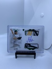 A.J. Puk 2020 Flawless Baseball Emerald Dual Patch Auto Rookie 4/5 RC #DPA-AP