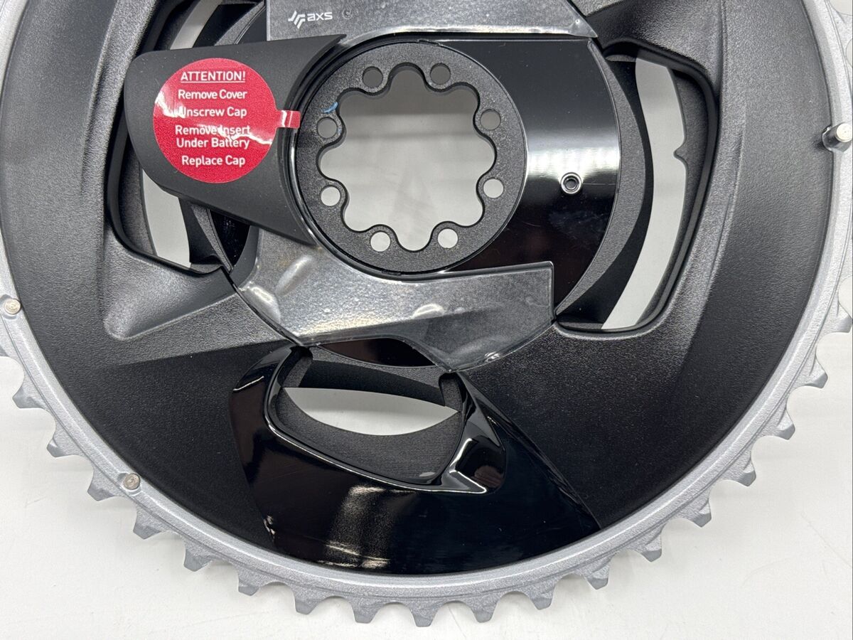 Quarq SRAM Red/Force AXS D1 Power Meter 48/35t Rings 8-Bolt Quarq SRAM Red/Force AXS D1 Power Meter 48/35t Rings 8-Bolt