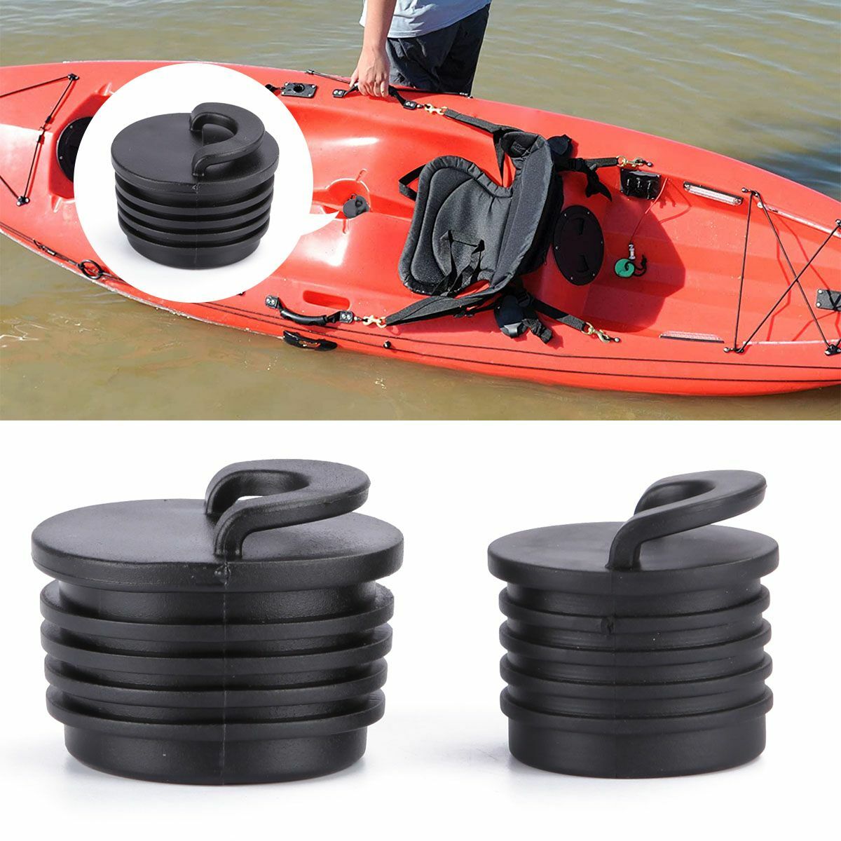 Canoe Boat Drain Holes Plugs Replacement