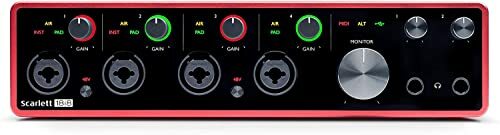 Focusrite Scarlett 18i8 3rd Gen USB Audio Interface with Pro Tools