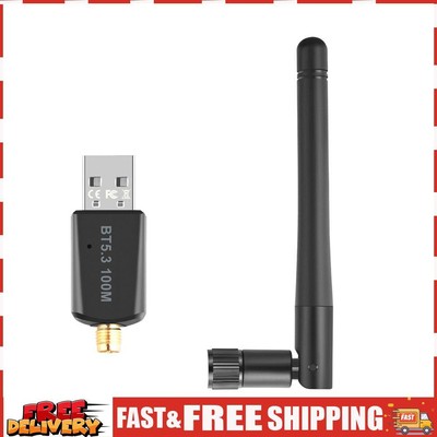 Wireless Adapter 100M Long Range Adapter Dongle 3Mbps Bluetooth-kompatibel 5,3 S