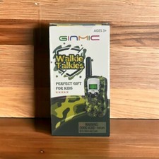 Walkie Talkie Kids Two Mini Green/Blue Camo Walkie Talkies