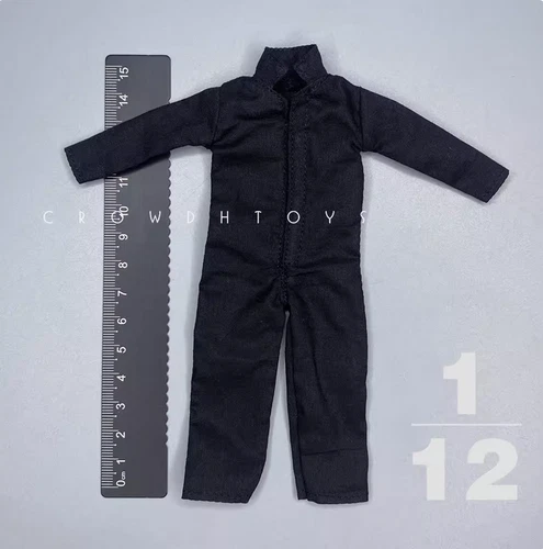 1/12 Scale Overalls Jumpsuit Clothes Model for 6'' Male Nota Action Figure - Picture 19 of 22