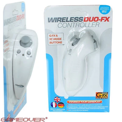 🔴 Wii Nunchuk Nunchuck Controller Wireless 🌟 Kabellos 🌟 DATEL für Nintendo ✅