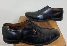 Allen Edmonds Park Ave black Leather Captoe Oxford Dress Shoes Men s 11 B