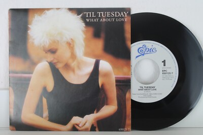 7'' Single - ´TIL TUESDAY - What About Love - Epic 1986 - Vinyl in Near Mint