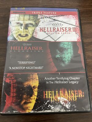 Hellraiser III: Hell on Earth / Hellraiser IV: Bloodline / Hellraiser V: Inferno