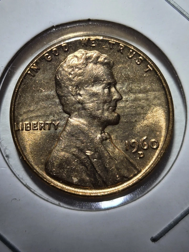 1960 With Nice Obverse Strike Through And RPM!! - Image 2 of 4