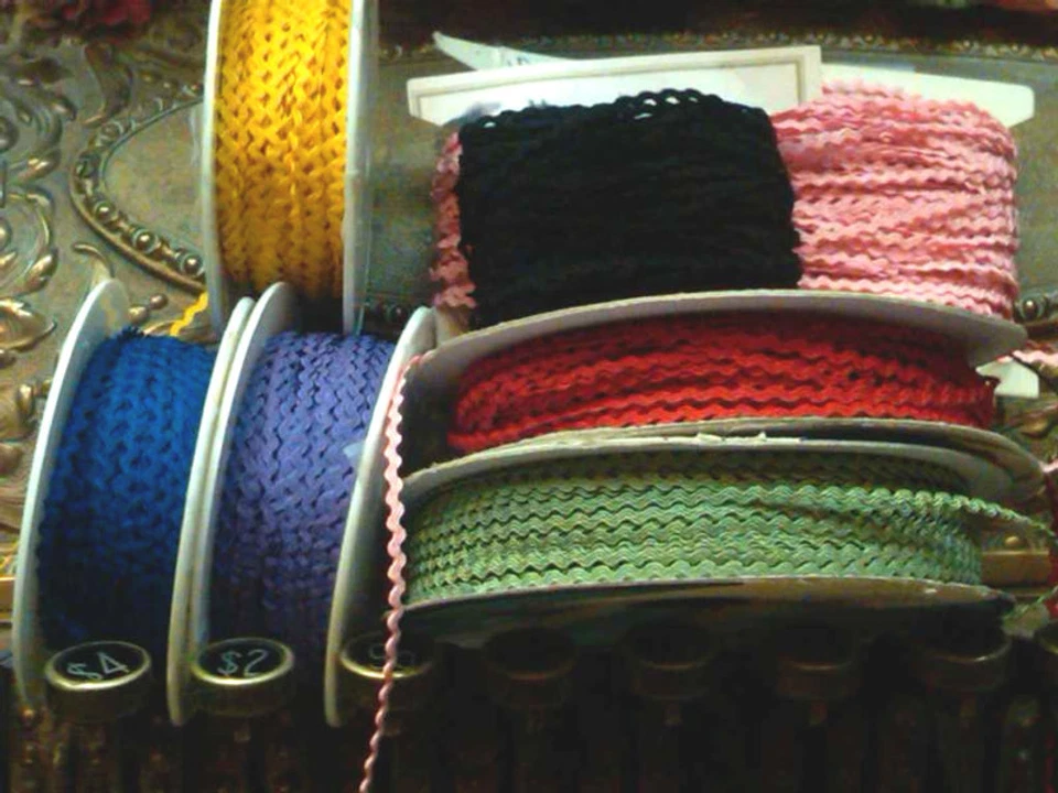 mini 1/8" ricrac trim ric rac 3yds made in France assorted - Image 2 of 4