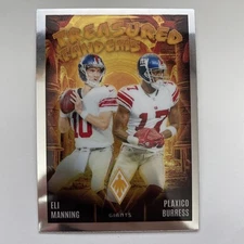 2024 Panini Phoenix - Treasured Tandems Eli Manning, Plaxico Burress #TT-NYG
