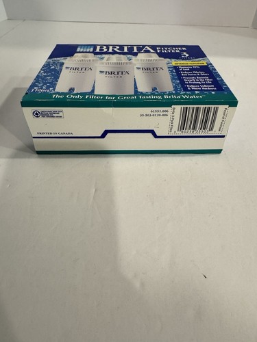 Brita Standard Filter Pitcher Replacement Filter NEW 3 Pack Water Filters Sealed - Picture 7 of 7