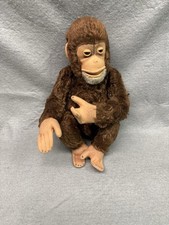 VINTAGE STEIFF 9 1/2" JOCKO MONKEY / CHIMPANZEE