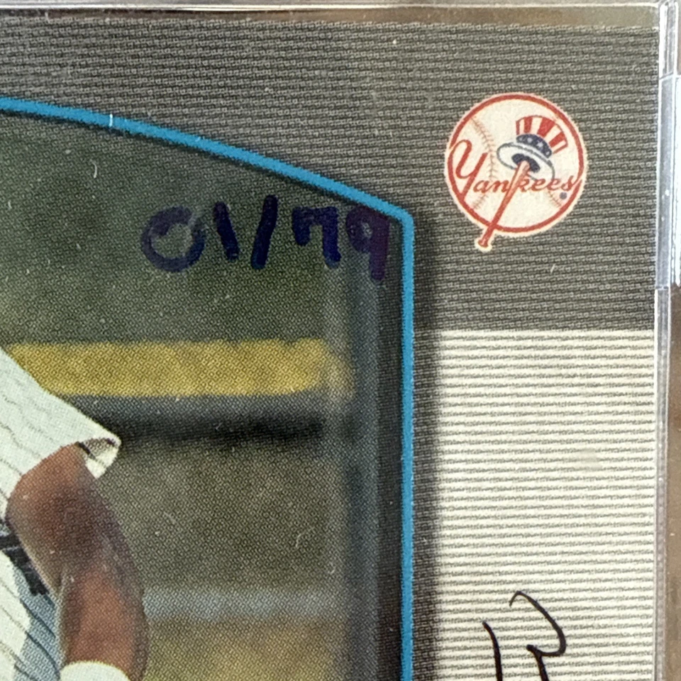 Wily Mo Pena 2000 Prospect Bowman Authentic Signed Auto Auto /79 Yankees SEALED - Image 4 of 4