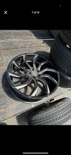Lexani 22x9 Wheels Set Of 4 With Caps Black