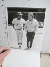 NBC TV show photo 1970s BASEBALL Jack Klugman Willie Mays NY Mets