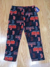 Boston Red Sox MLB Baseball Mens Fleece Lounge Pajama Pants XXL NEW WITH TAG 