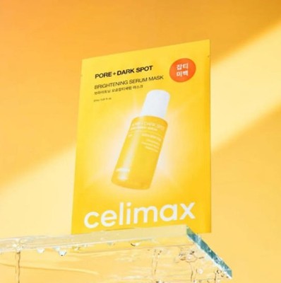 Celimax Pore+ Dark Spot Brightening Serum Mask Set 27ml #mode