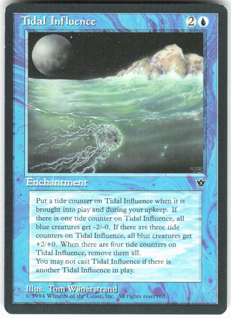 Tidal Influence U Fallen Empires NM Tom Wänerstrand