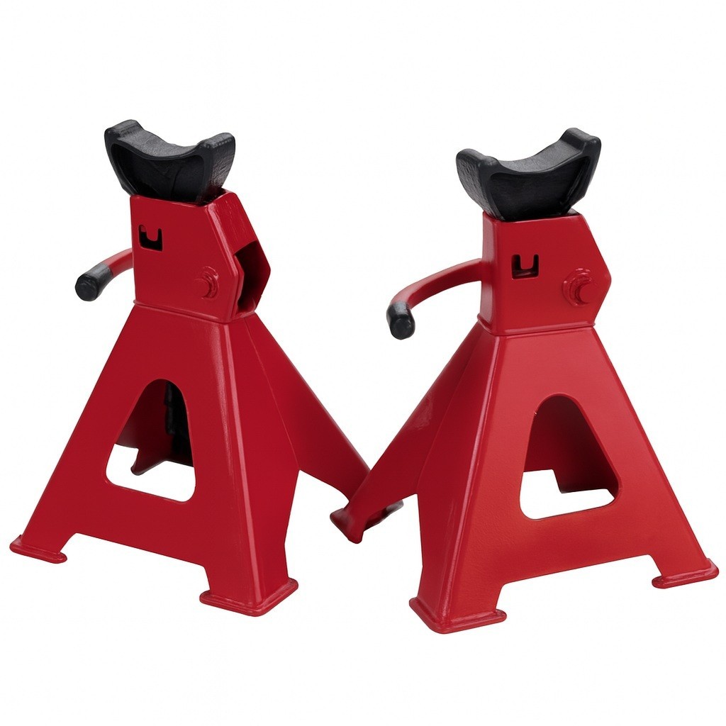 Heavy Duty Axle Jack Stands 6T (Garage Car Caravan Vehicle Mechanic)