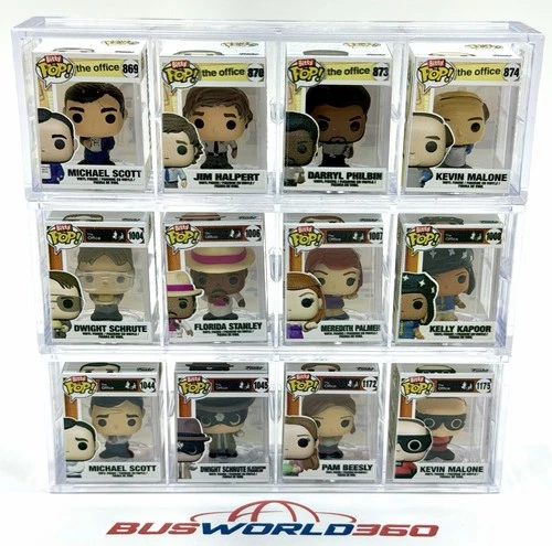 FUNKO Bitty Pop! THE OFFICE - Lot of 12x - w/3x CHASE Figures - NEW Out of Boxes