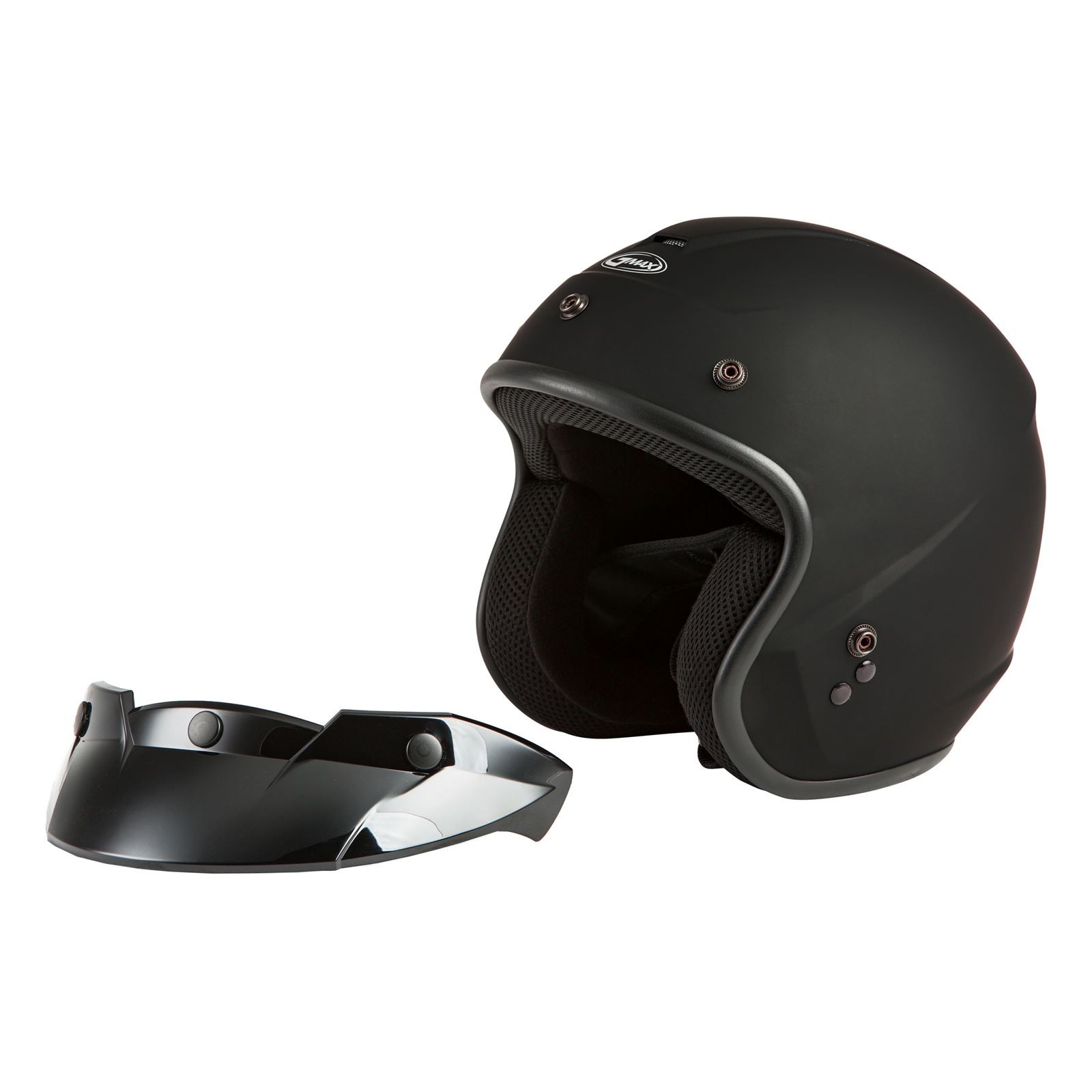 GMax OF-2 Open-Face Helmet - Matte Black - X-Small G1020073