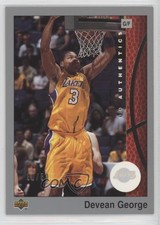 2002-03 Upper Deck UD Authentics Rainbow 30/50 Devean George #38 3c7