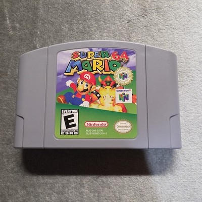 Super Mario 64 - Nintendo 64, Tested & Working.  Clean Copy! 