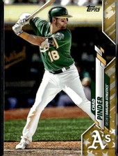2020 Topps #560 Chad Pinder Gold Star