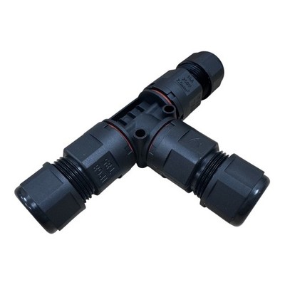 Diamant LED 3-fach Inline Stecker mit Hebelklemme - NC-TC3P